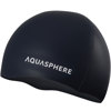 Aqua Sphere Plain Silicone Swimming Cap Black/White